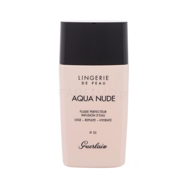 Guerlain Lingerie De Peau Aqua Nude SPF20 Make up για γυναίκες 30 ml Απόχρωση 00N Porcelain