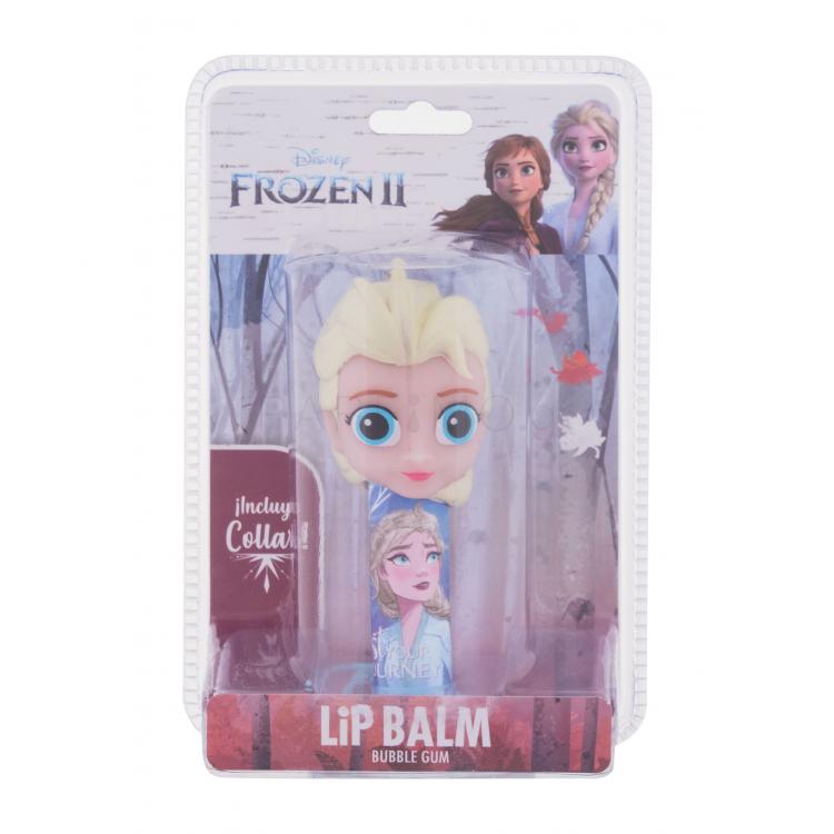 Disney Frozen II Elsa 3D Bubble Gum Βάλσαμο για τα χείλη για παιδιά 4 gr