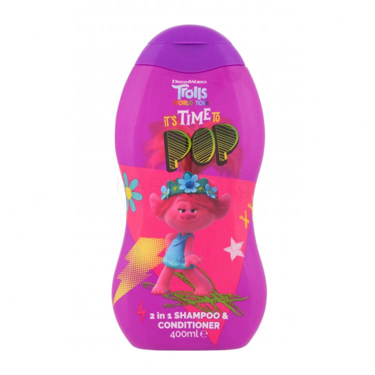 DreamWorks Trolls World Tour 2in1 Shampoo &amp; Conditioner Σαμπουάν για παιδιά 400 ml