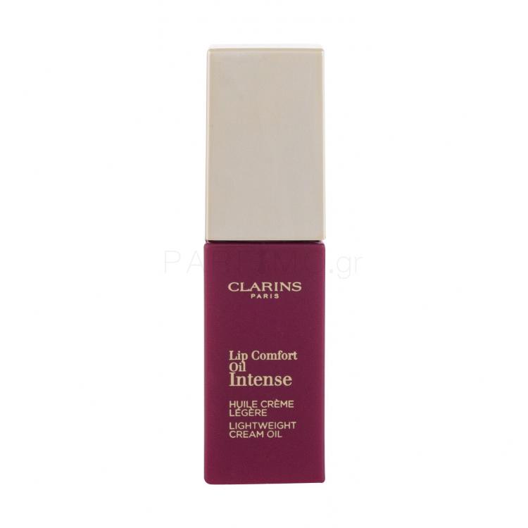 Clarins Lip Comfort Oil Intense Λάδι χειλιών για γυναίκες 7 ml Απόχρωση 02 Intense Plum