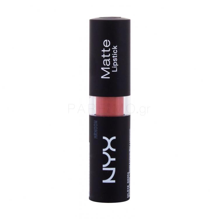 NYX Professional Makeup Matte Κραγιόν για γυναίκες 4,5 gr Απόχρωση 12 Sierra