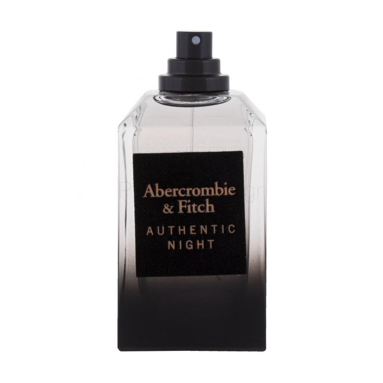 Abercrombie &amp; Fitch Authentic Night Eau de Toilette για άνδρες 100 ml TESTER