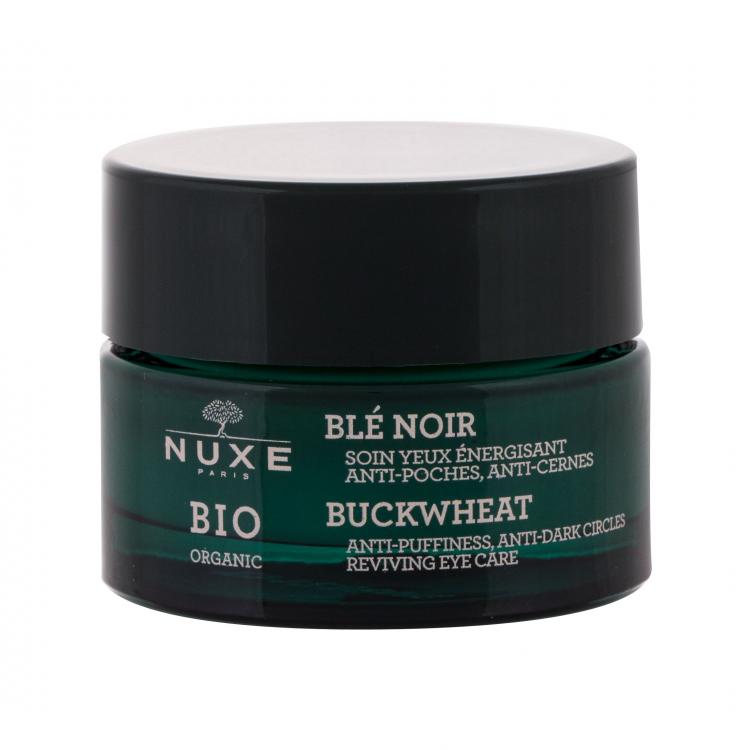 NUXE Bio Organic Buckwheat Eye Care Κρέμα ματιών για γυναίκες 15 ml