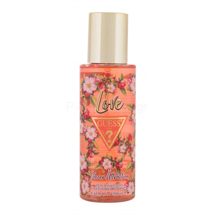GUESS Love Sheer Attraction Σπρεϊ σώματος για γυναίκες 250 ml
