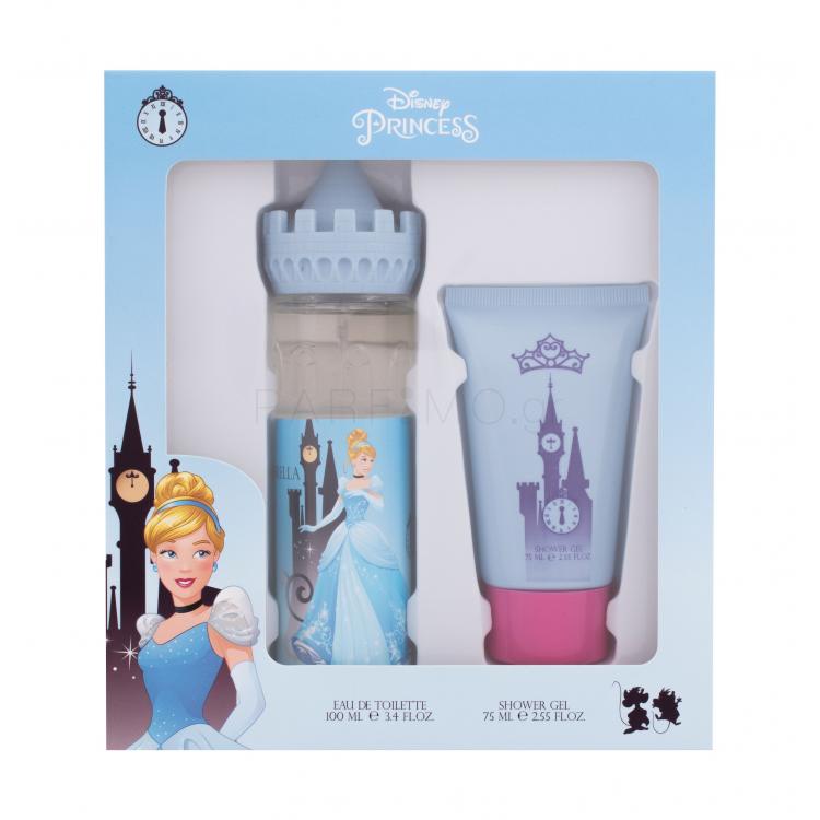 Disney Princess Cinderella Σετ δώρου EDT 100 ml + αφρόλουτρο 75 ml