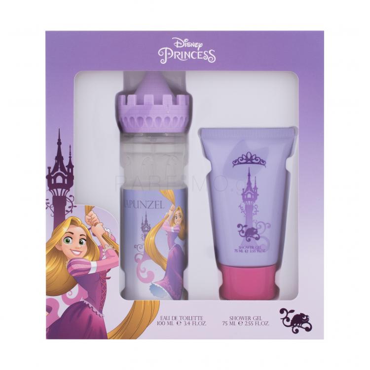 Disney Princess Rapunzel Σετ δώρου EDT 100 ml + αφρόλουτρο 75 ml