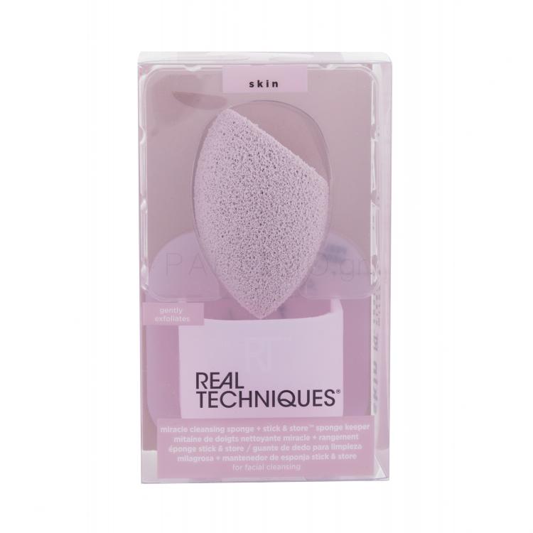 Real Techniques Sponges Miracle Cleansing Σφουγγαράκι για make up για γυναίκες 1 τεμ