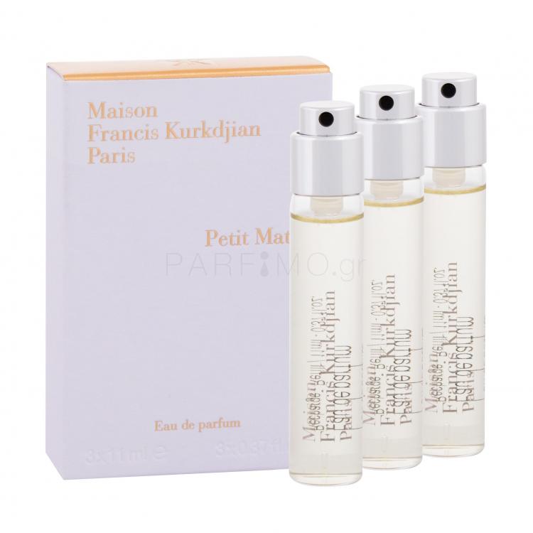Maison Francis Kurkdjian Petit Matin Eau de Parfum Συσκευασία &quot;γεμίσματος&quot; 3x11 ml