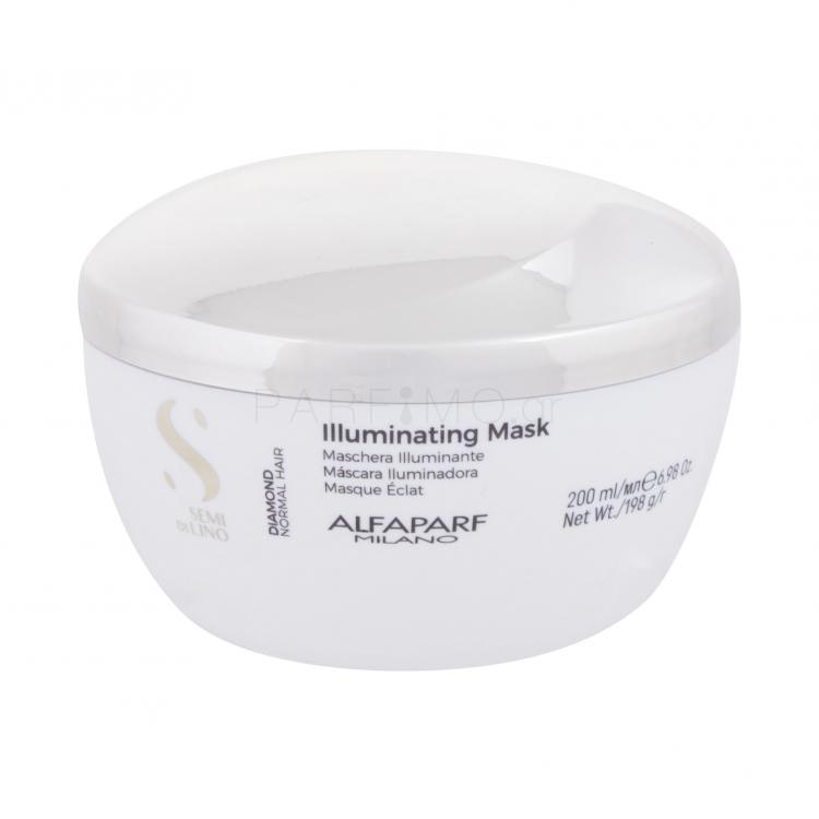 ALFAPARF MILANO Semi Di Lino Diamond llluminating Μάσκα μαλλιών για γυναίκες 200 ml