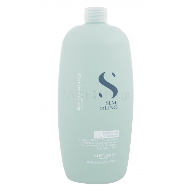 ALFAPARF MILANO Semi Di Lino Balancing Low Shampoo Σαμπουάν για γυναίκες 1000 ml