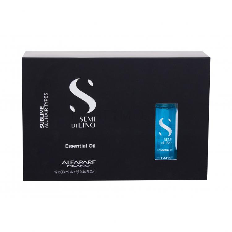 ALFAPARF MILANO Semi Di Lino Sublime Essential Oil Λάδι μαλλιών για γυναίκες 12x13 ml