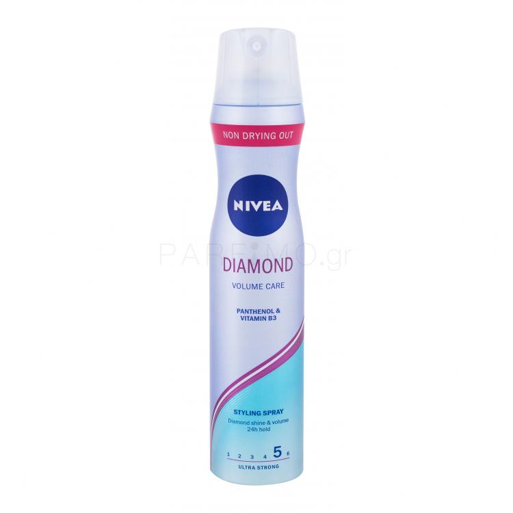 Nivea Diamond Volume Care Λακ μαλλιών για γυναίκες 250 ml