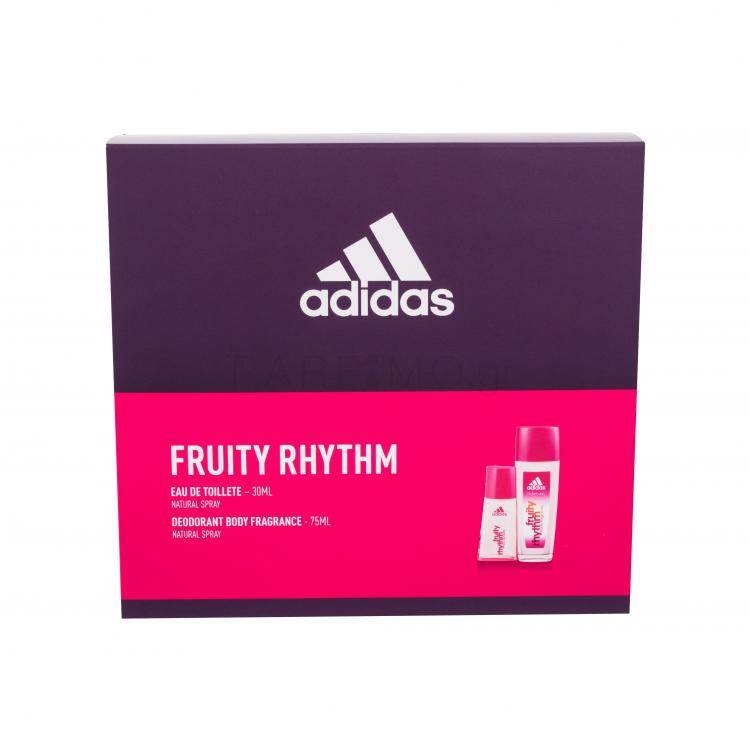 Adidas Fruity Rhythm For Women Σετ δώρου EDT 30 ml + αποσμητικό 75 ml