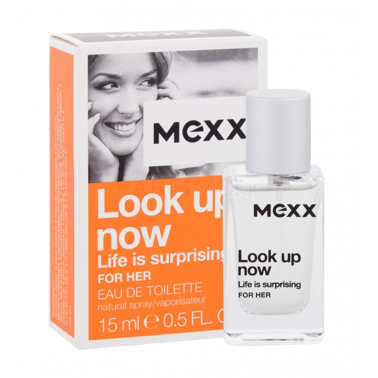 Mexx Look up Now Life Is Surprising For Her Eau de Toilette για γυναίκες 15 ml