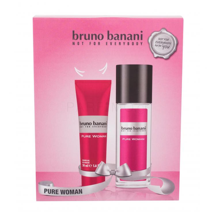 Bruno Banani Pure Woman Σετ δώρου αποσμητικό 75 ml + αφρόλουτρο  50 ml