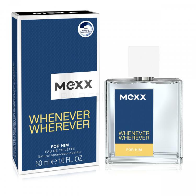 Mexx Whenever Wherever Eau de Toilette για άνδρες 50 ml