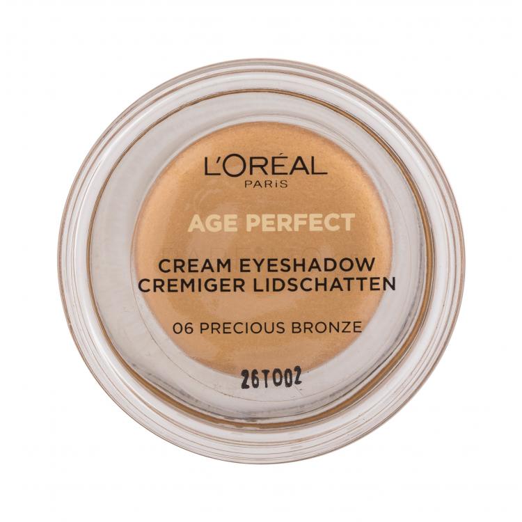 L&#039;Oréal Paris Age Perfect Cream Eyeshadow Σκιές ματιών για γυναίκες 4 ml Απόχρωση 06 Precious Bronze
