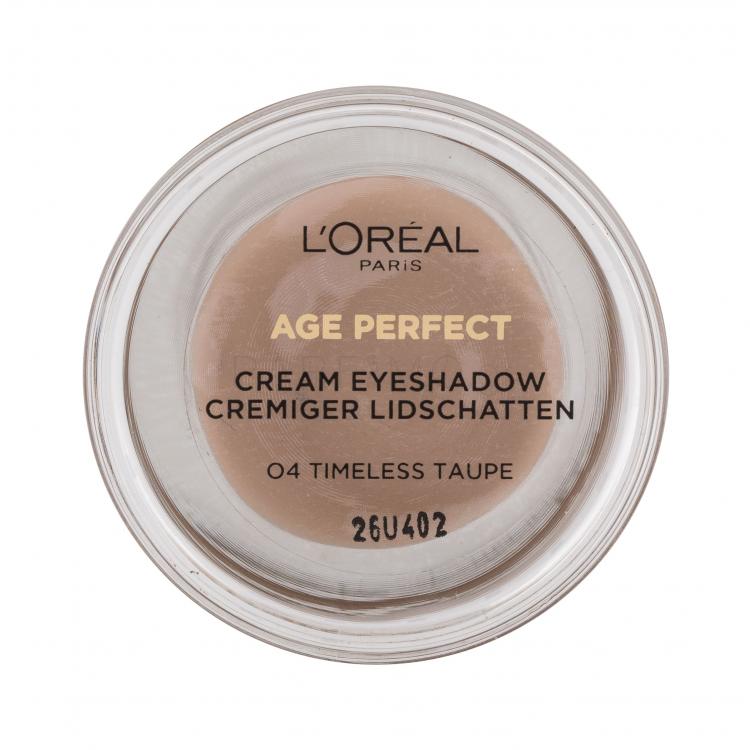 L&#039;Oréal Paris Age Perfect Cream Eyeshadow Σκιές ματιών για γυναίκες 4 ml Απόχρωση 04 Timeless Taupe