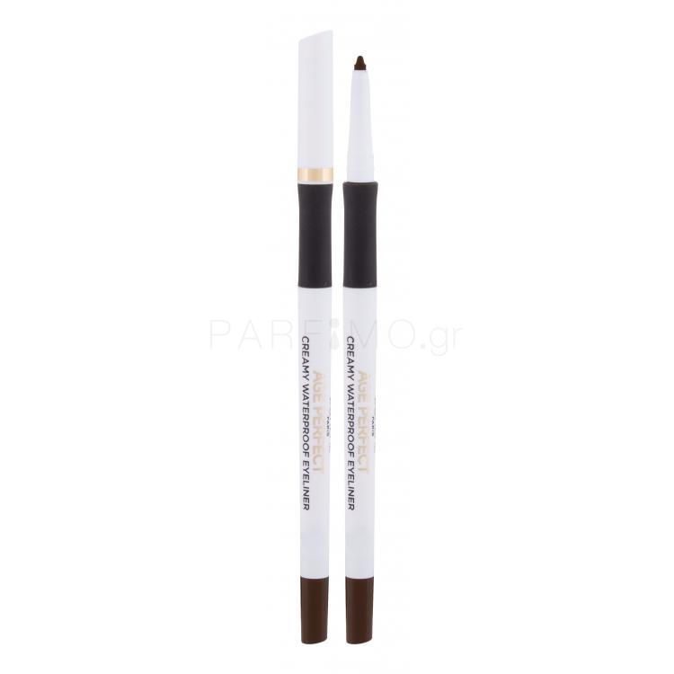 L&#039;Oréal Paris Age Perfect Creamy Waterproof Eyeliner Μολύβι για τα μάτια για γυναίκες 1,2 gr Απόχρωση 02 Delicate Brown