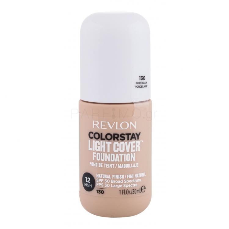 Revlon Colorstay Light Cover SPF30 Make up για γυναίκες 30 ml Απόχρωση 130 Porcelain