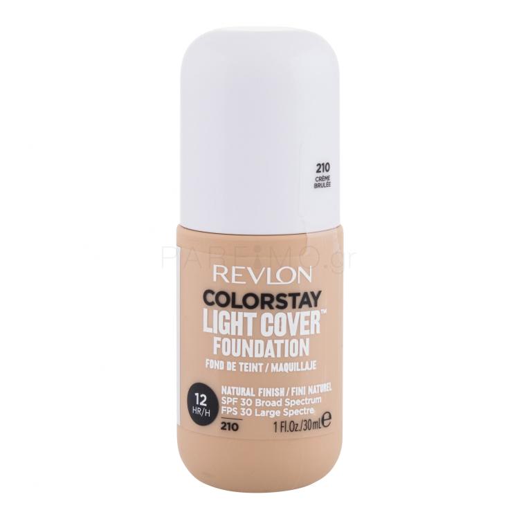 Revlon Colorstay Light Cover SPF30 Make up για γυναίκες 30 ml Απόχρωση 210 Créme