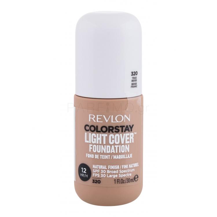 Revlon Colorstay Light Cover SPF30 Make up για γυναίκες 30 ml Απόχρωση 320 True Beige