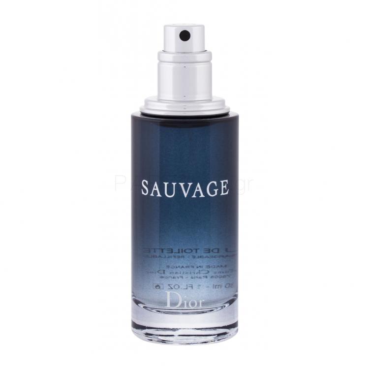 Christian Dior Sauvage Eau de Toilette για άνδρες Επαναπληρώσιμο 30 ml TESTER