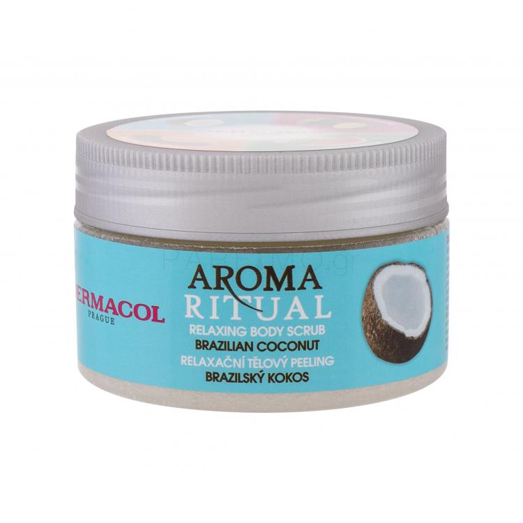 Dermacol Aroma Ritual Brazilian Coconut Peeling σώματος για γυναίκες 200 gr