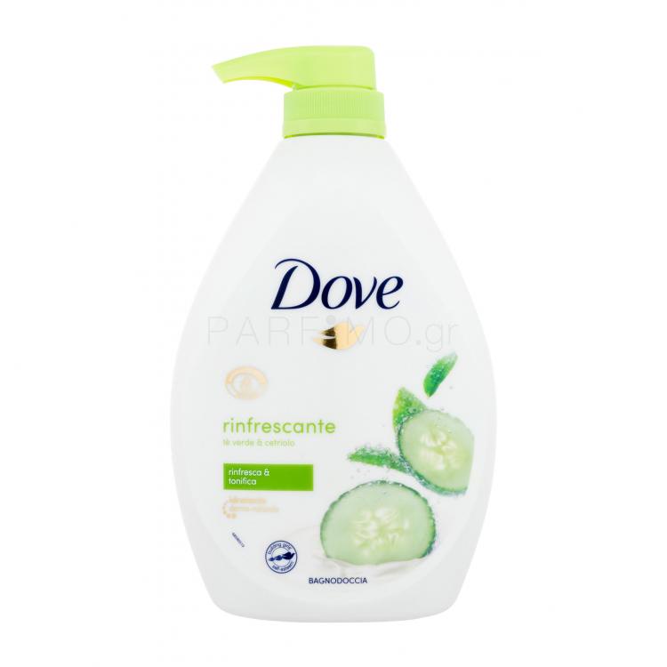 Dove Refreshing Cucumber &amp; Green Tea Αφρόλουτρο για γυναίκες 720 ml