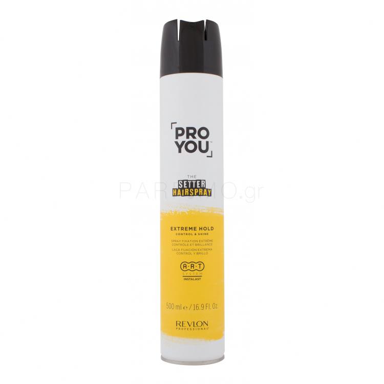 Revlon Professional ProYou The Setter Hairspray Extreme Hold Λακ μαλλιών για γυναίκες 500 ml