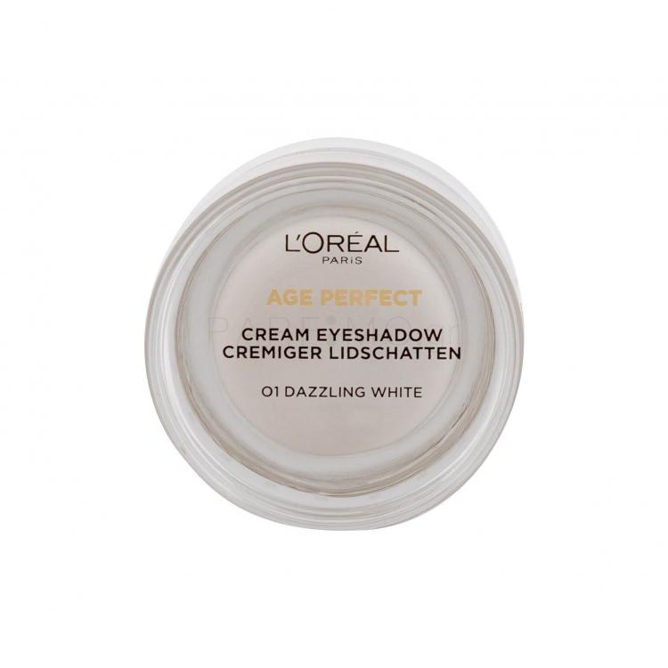 L&#039;Oréal Paris Age Perfect Cream Eyeshadow Σκιές ματιών για γυναίκες 4 ml Απόχρωση 01 Dazzling White