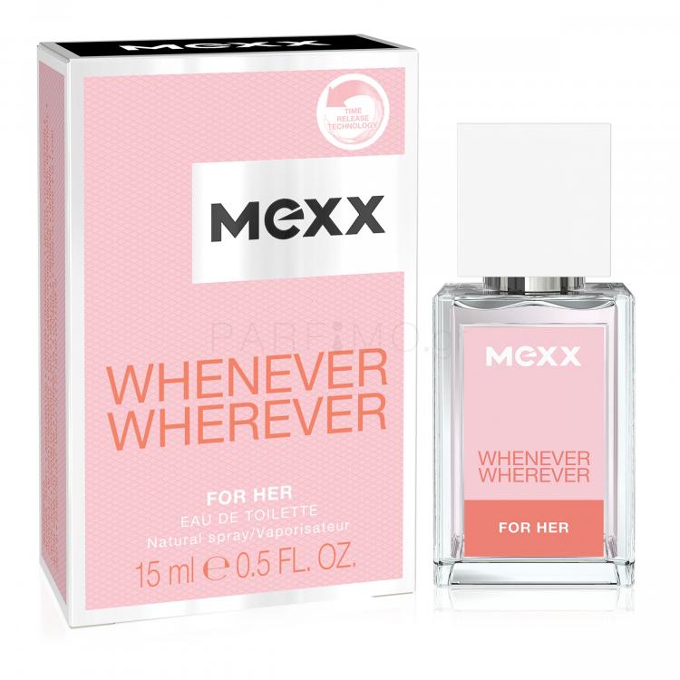 Mexx Whenever Wherever Eau de Toilette για γυναίκες 15 ml
