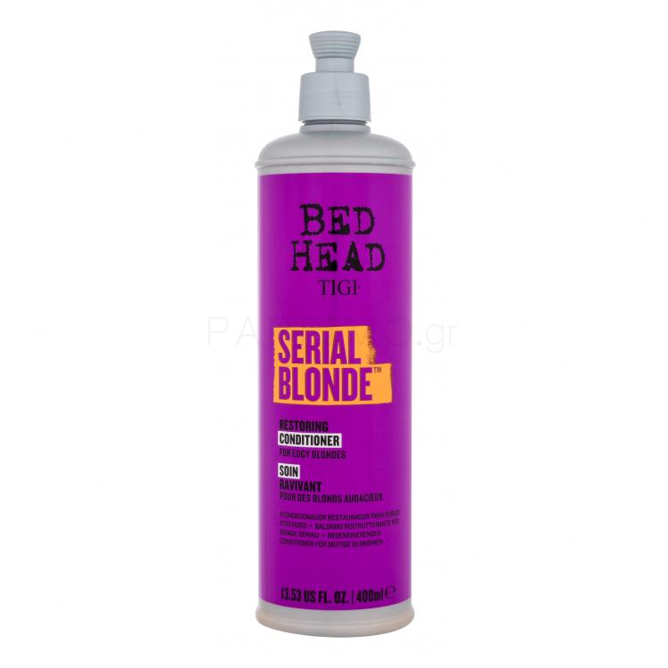 Tigi Bed Head Serial Blonde Μαλακτικό μαλλιών για γυναίκες 400 ml