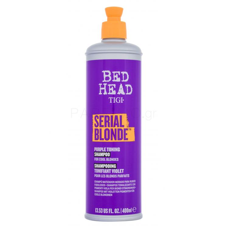 Tigi Bed Head Serial Blonde Purple Toning Σαμπουάν για γυναίκες 400 ml