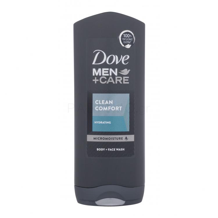 Dove Men + Care Clean Comfort Αφρόλουτρο για άνδρες 400 ml