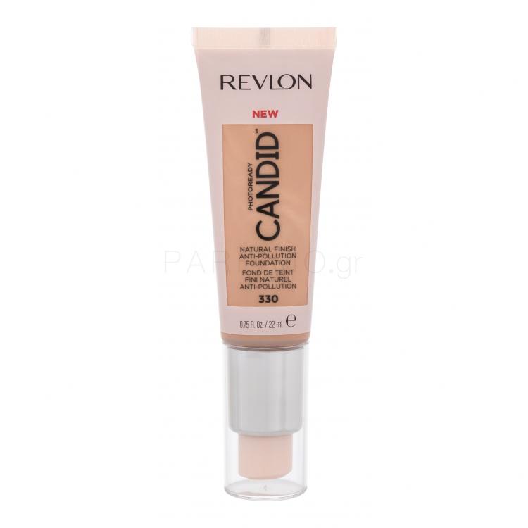 Revlon Photoready Candid Natural Finish Make up για γυναίκες 22 ml Απόχρωση 330 Light Honey