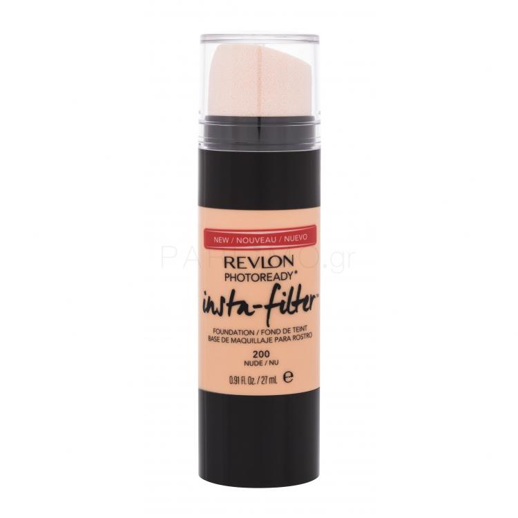 Revlon Photoready Insta-Filter Make up για γυναίκες 27 ml Απόχρωση 200 Nude