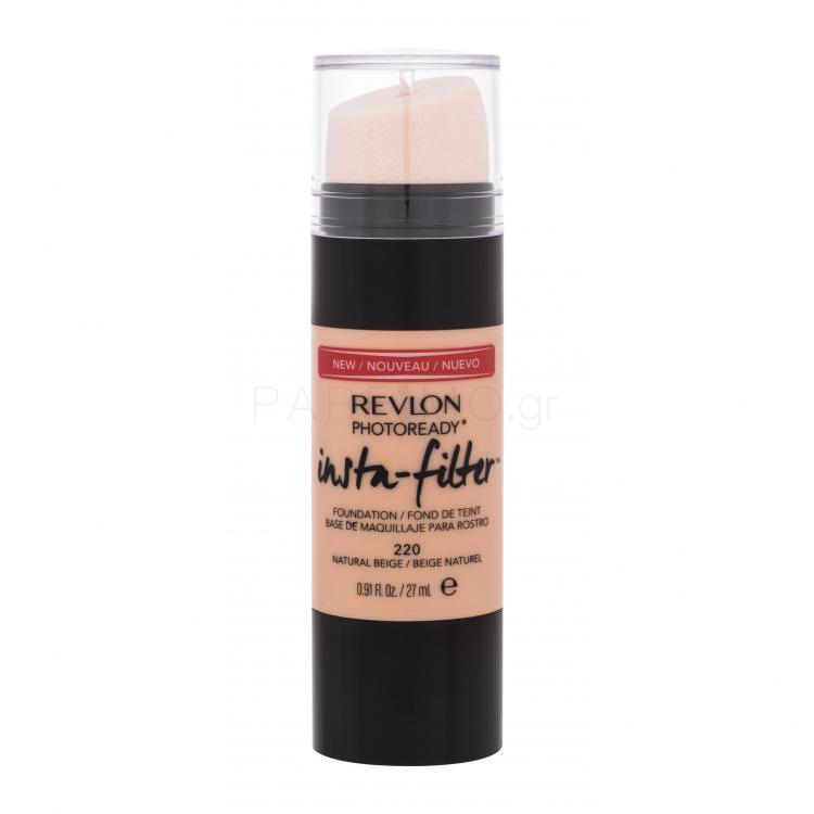 Revlon Photoready Insta-Filter Make up για γυναίκες 27 ml Απόχρωση 220 Natural Beige