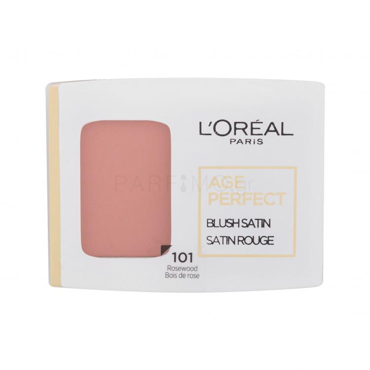 L&#039;Oréal Paris Age Perfect Blush Satin Ρουζ για γυναίκες 5 gr Απόχρωση 101 Rosewood