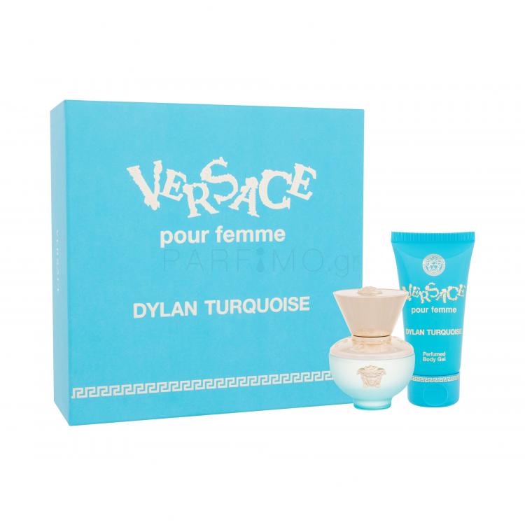 Versace Pour Femme Dylan Turquoise Σετ δώρου EDT 30 ml + τζελ σώματος 50 ml