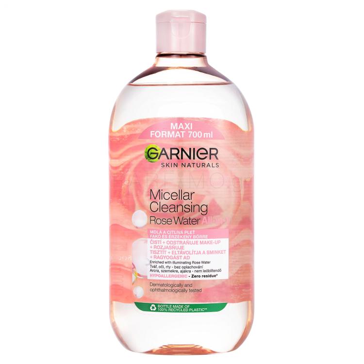 Garnier Skin Naturals Micellar Cleansing Rose Water Μικυλλιακό νερό για γυναίκες 700 ml