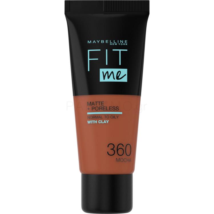 Maybelline Fit Me! Matte + Poreless Make up για γυναίκες 30 ml Απόχρωση 360 Mocha