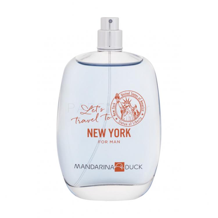 Mandarina Duck Let´s Travel To New York Eau de Toilette για άνδρες 100 ml TESTER