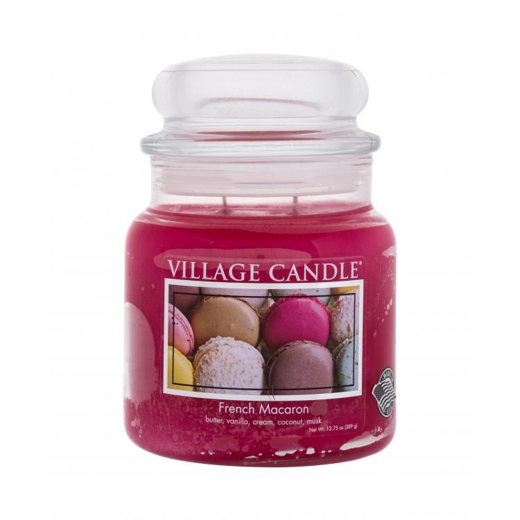 Village Candle French Macaron Αρωματικό κερί 389 gr