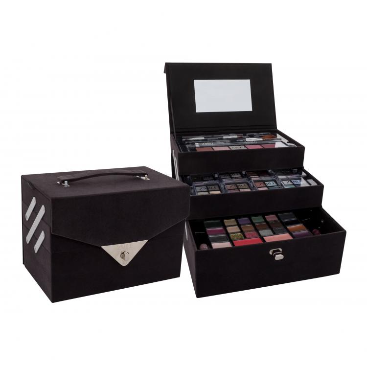 ZMILE COSMETICS Beauty Case Velvety Limited Grey Σετ μακιγιάζ για γυναίκες 80,2 gr