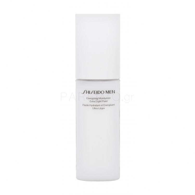 Shiseido MEN Energizing Moisturizer Extra Light Fluid Κρέμα προσώπου ημέρας για άνδρες 100 ml TESTER
