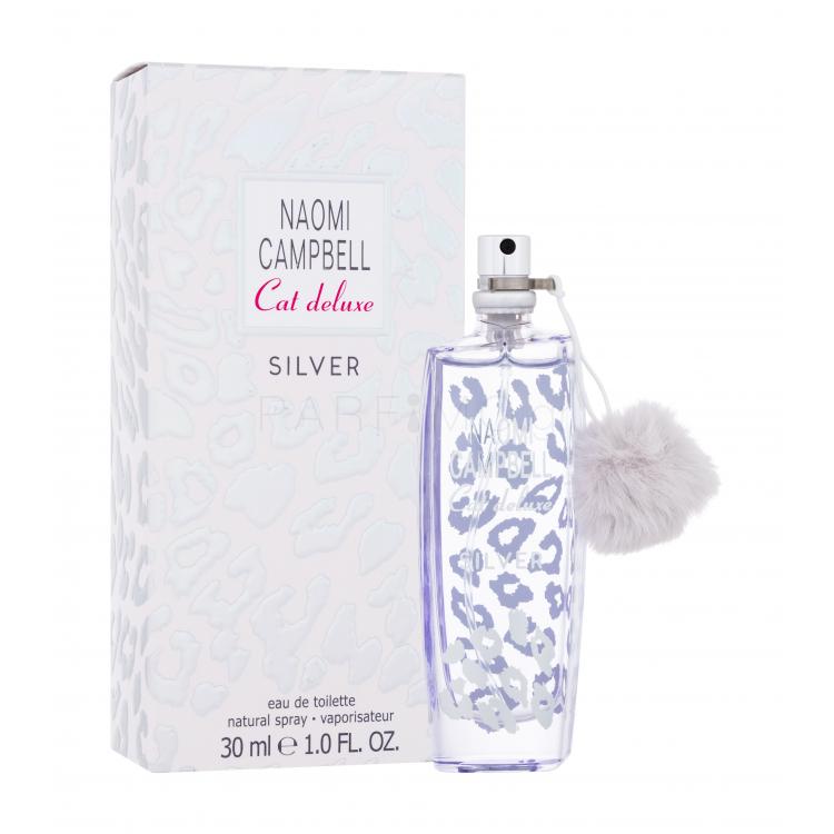 Naomi Campbell Cat Deluxe Silver Eau de Toilette για γυναίκες 30 ml