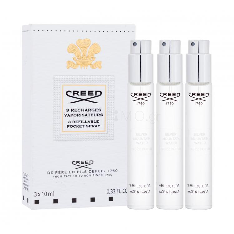 Creed Silver Mountain Water Eau de Parfum για άνδρες Επαναπληρώσιμο 3x10 ml