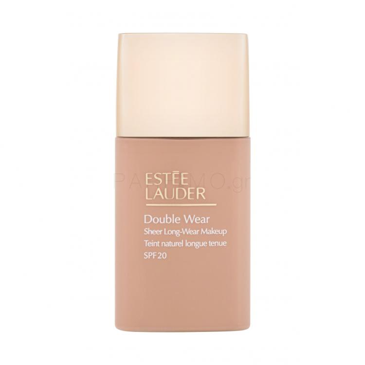 Estée Lauder Double Wear Sheer Long-Wear Makeup SPF20 Make up για γυναίκες 30 ml Απόχρωση 3C2 Pebble