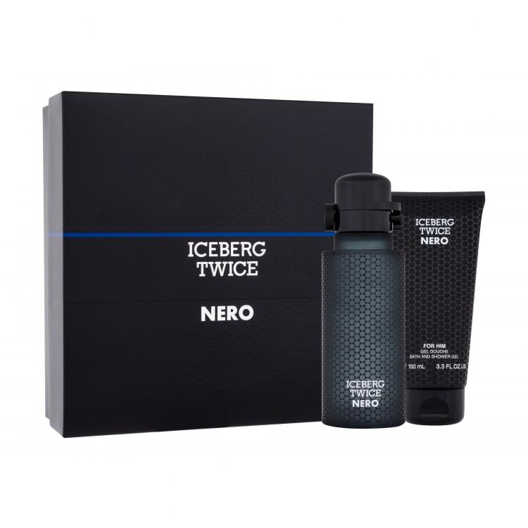 Iceberg Twice Nero Σετ δώρου EDT 125 ml + αφρόλουτρο 100 ml